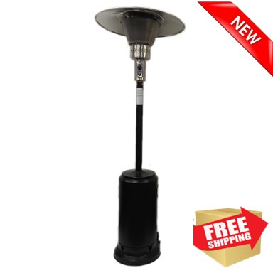 Patio Heater | AZ Patio Heaters Commercial in Black with 33" Shield